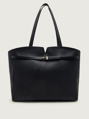 BOSS BLACK Skórzana shopperka Boss Revers