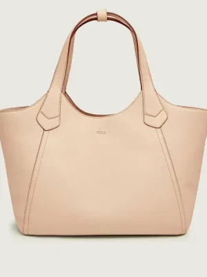 BOSS BLACK Skórzana shopperka Lenah