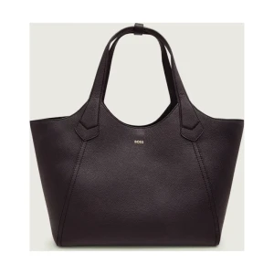 BOSS BLACK Skórzana shopperka Lenah