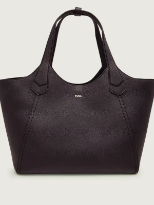 BOSS BLACK Skórzana shopperka Lenah