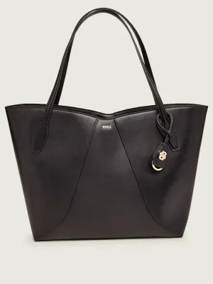 BOSS BLACK Skórzana shopperka NUMAH
