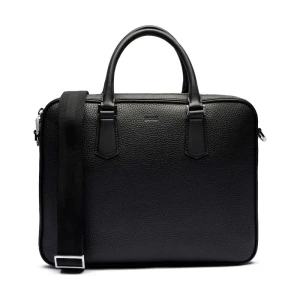 BOSS BLACK Skórzana torba biznesowa New Crosstown_Doc S.