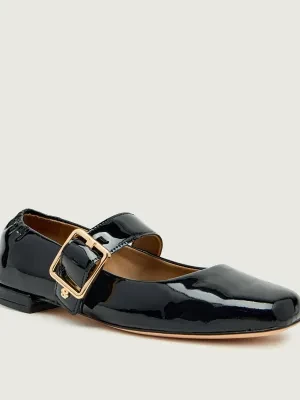 BOSS BLACK Skórzane baleriny Luara_Ballerina_PTBK