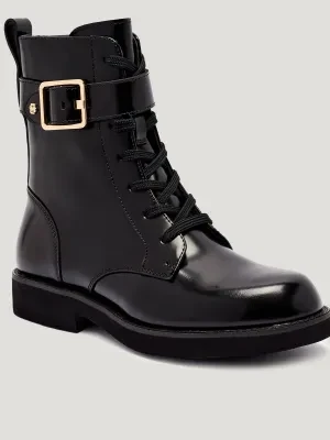 BOSS BLACK Skórzane botki Eleri
