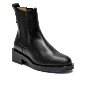 BOSS BLACK Skórzane botki Iryna