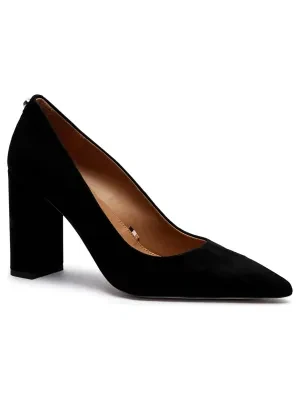 BOSS BLACK Skórzane czółenka na słupku Janet_ChPump90