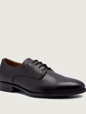 BOSS BLACK Skórzane derby Colby brązowy