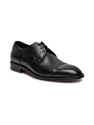 BOSS BLACK Skórzane derby Derrek