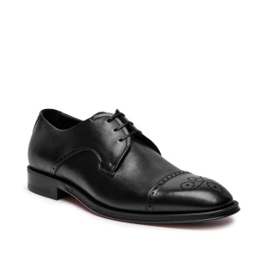 BOSS BLACK Skórzane derby Derrek