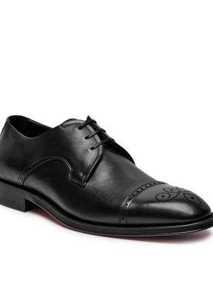 BOSS BLACK Skórzane derby Derrek