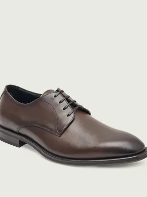 BOSS BLACK Skórzane derby Derrek_derb_burb