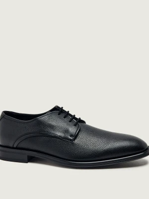 BOSS BLACK Skórzane derby Derrek_Derb_grpt