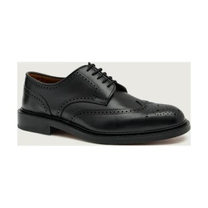 BOSS BLACK Skórzane derby Mosby | Beckham x Boss