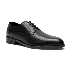 BOSS BLACK Skórzane derby Tayil_Derb_grpr