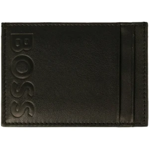 BOSS BLACK Skórzane etui na karty Big BB_Card case