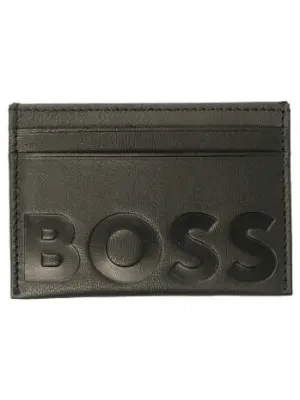 BOSS BLACK Skórzane etui na karty Big BB_S