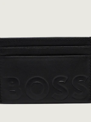 BOSS BLACK Skórzane etui na karty Big BB_S