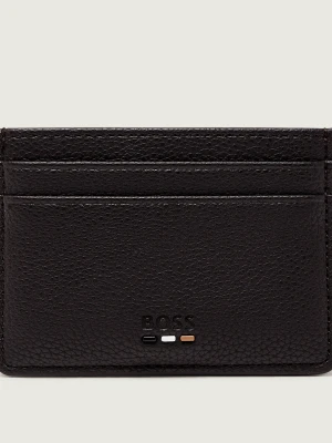 BOSS BLACK Skórzane etui na karty Ray_S Card N.