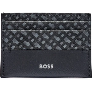BOSS BLACK Skórzane etui na karty Zair N_