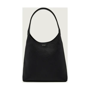 BOSS BLACK Skórzane hobo Lenah New