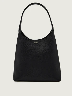 BOSS BLACK Skórzane hobo Lenah New