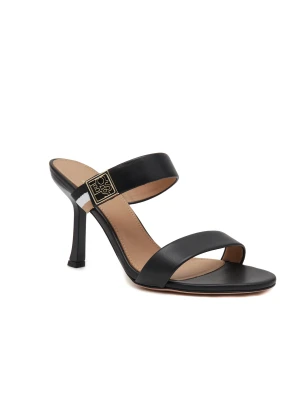 BOSS BLACK Skórzane klapki Mandy Sandal 90-N
