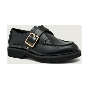 BOSS BLACK Skórzane loafersy Eleri_Monk_BOBK