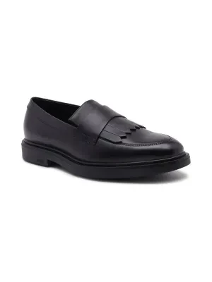 BOSS BLACK Skórzane loafersy Larry