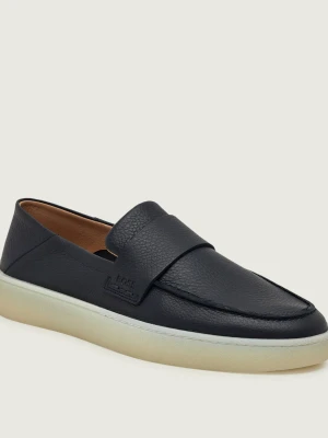 BOSS BLACK Skórzane loafersy Randal_Loaf_tb
