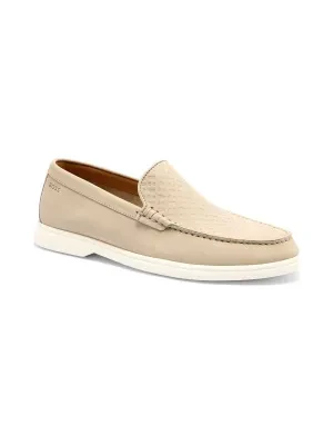 BOSS BLACK Skórzane loafersy Sienne
