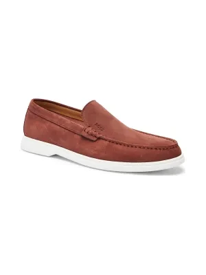 BOSS BLACK Skórzane loafersy Sienne