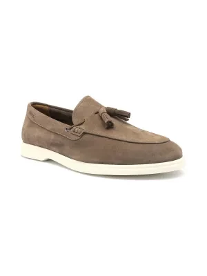 BOSS BLACK Skórzane loafersy Sienne_Mocc_sdnp