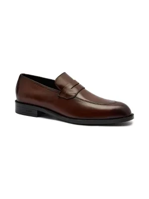 BOSS BLACK Skórzane loafersy Tayil_Loaf_bunl