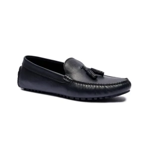 BOSS BLACK Skórzane mokasyny Driver