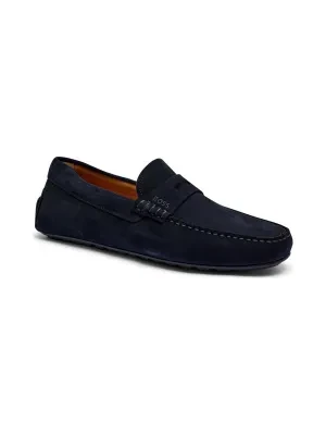 BOSS BLACK Skórzane mokasyny Noel