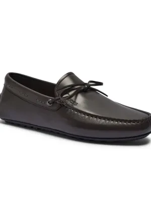 BOSS BLACK Skórzane mokasyny Noel_Mocc_ltlc