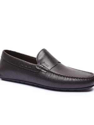 BOSS BLACK Skórzane mokasyny Noel_Mocc_prw