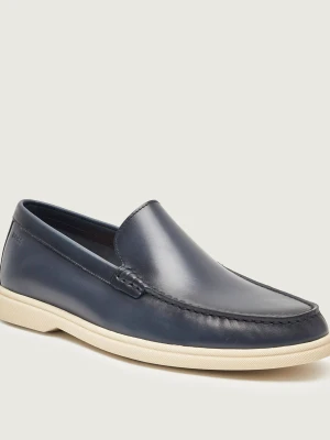 BOSS BLACK Skórzane mokasyny Sienne