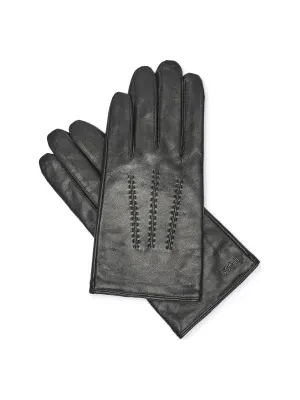 BOSS BLACK Skórzane rękawiczki Hainz-ME