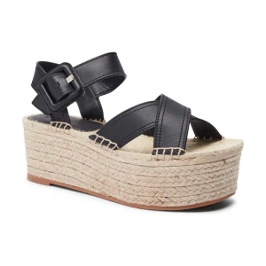 BOSS BLACK Skórzane sandały Machica_Pltsan_LTBK