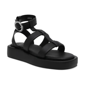 BOSS BLACK Skórzane sandały Scarlet