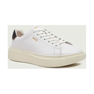 BOSS BLACK Skórzane sneakersy Amber_Runn_fl1