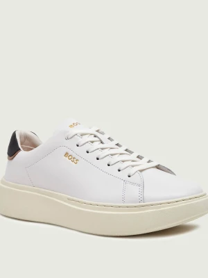 BOSS BLACK Skórzane sneakersy Amber_Runn_fl1