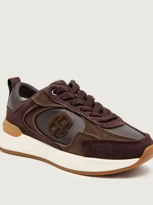BOSS BLACK Skórzane sneakersy B Icon_Runn_sdnap1