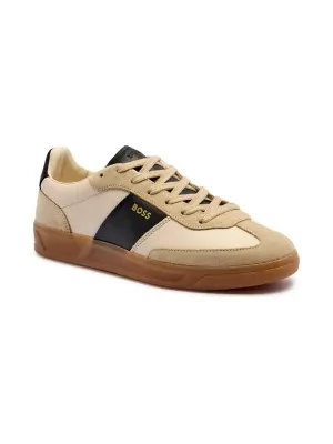 BOSS BLACK Skórzane sneakersy Brenta_Tenn_ins1