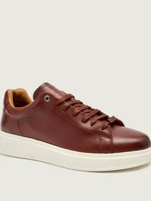 BOSS BLACK Skórzane sneakersy Bulton_Runn_buf