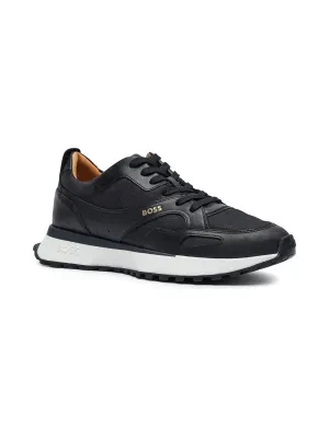 BOSS BLACK Skórzane sneakersy Jonah