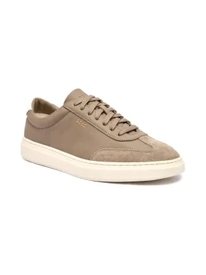 BOSS BLACK Skórzane sneakersy Kieran