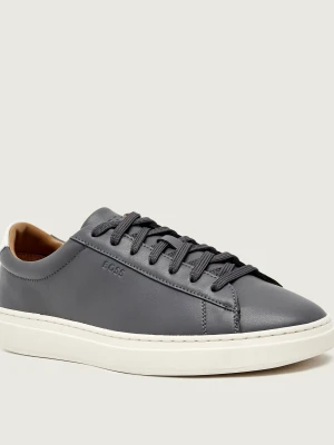 BOSS BLACK Skórzane sneakersy Kieran_Tenn_allt szary