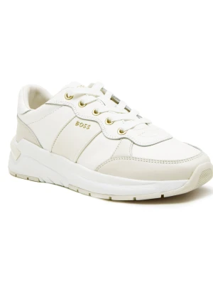 BOSS BLACK Skórzane sneakersy Skylar_Runn_slt